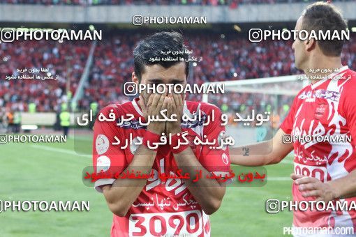 380899, Tehran, Iran, لیگ برتر فوتبال ایران، Persian Gulf Cup، Week 30، Second Leg، Persepolis 2 v 1 Rah Ahan on 2016/05/13 at Azadi Stadium