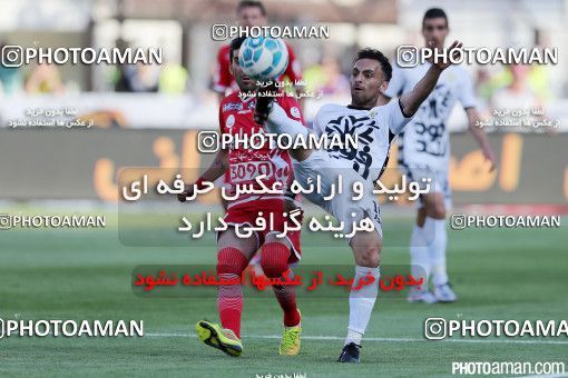 381491, Tehran, Iran, لیگ برتر فوتبال ایران، Persian Gulf Cup، Week 30، Second Leg، Persepolis 2 v 1 Rah Ahan on 2016/05/13 at Azadi Stadium