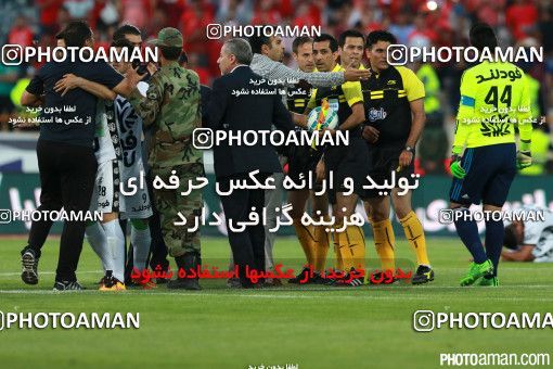 378782, لیگ برتر فوتبال ایران، Persian Gulf Cup، Week 30، Second Leg، 2016/05/13، Tehran، Azadi Stadium، Persepolis 2 - ۱ Rah Ahan