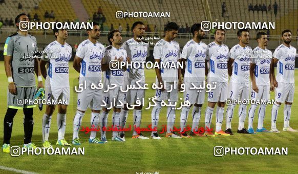 587207, لیگ برتر فوتبال ایران، Persian Gulf Cup، Week 2، First Leg، 2016/07/31، Ahvaz، Ahvaz Ghadir Stadium، Esteghlal Khouzestan 2 - ۱ Esteghlal