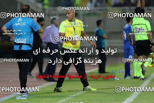 587130, لیگ برتر فوتبال ایران، Persian Gulf Cup، Week 2، First Leg، 2016/07/31، Ahvaz، Ahvaz Ghadir Stadium، Esteghlal Khouzestan 2 - ۱ Esteghlal