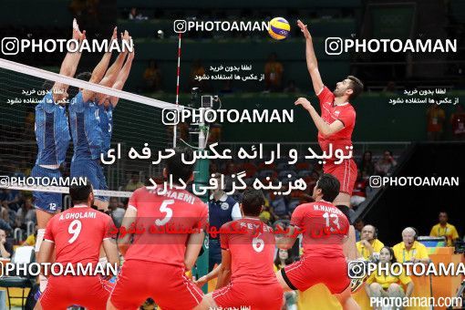 440772, رقابتهای المپیک 2016 ریو، 1395/05/18، مرحله گروهی مسابقات والیبال مردان، سالن ماراکانازینیو، ایران ۰ - آرژانتین ۳