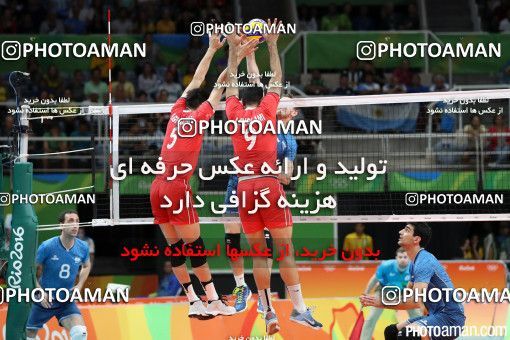440779, رقابتهای المپیک 2016 ریو، 1395/05/18، مرحله گروهی مسابقات والیبال مردان، سالن ماراکانازینیو، ایران ۰ - آرژانتین ۳