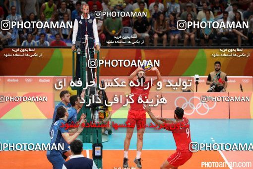 440791, رقابتهای المپیک 2016 ریو، 1395/05/18، مرحله گروهی مسابقات والیبال مردان، سالن ماراکانازینیو، ایران ۰ - آرژانتین ۳