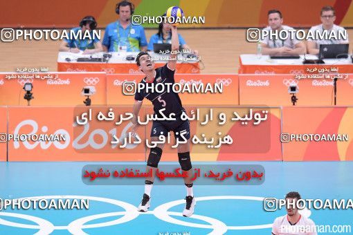 440943, رقابتهای المپیک 2016 ریو، 1395/05/20، مرحله گروهی مسابقات والیبال مردان، سالن ماراکانازینیو، ایران ۲ - لهستان ۳