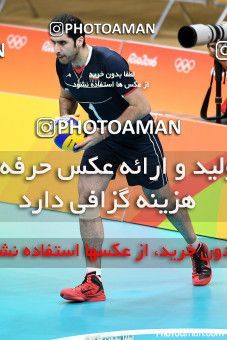 441343, رقابتهای المپیک 2016 ریو، 1395/05/22، مرحله گروهی مسابقات والیبال مردان، سالن ماراکانازینیو، ایران ۳ -  ۰