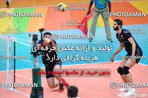 441344, رقابتهای المپیک 2016 ریو، 1395/05/22، مرحله گروهی مسابقات والیبال مردان، سالن ماراکانازینیو، ایران ۳ -  ۰