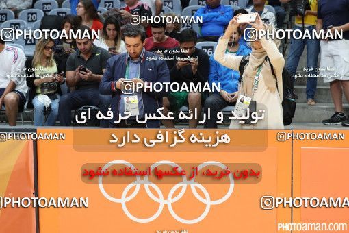 441164, رقابتهای المپیک 2016 ریو، 1395/05/22، مرحله گروهی مسابقات والیبال مردان، سالن ماراکانازینیو، ایران ۳ -  ۰