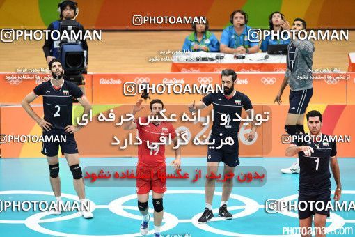 441206, رقابتهای المپیک 2016 ریو، 1395/05/22، مرحله گروهی مسابقات والیبال مردان، سالن ماراکانازینیو، ایران ۳ -  ۰