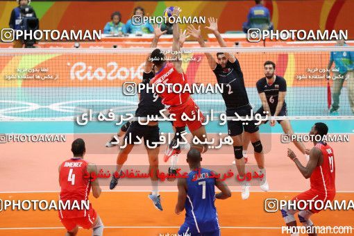 441182, رقابتهای المپیک 2016 ریو، 1395/05/22، مرحله گروهی مسابقات والیبال مردان، سالن ماراکانازینیو، ایران ۳ -  ۰