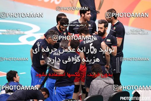441355, رقابتهای المپیک 2016 ریو، 1395/05/22، مرحله گروهی مسابقات والیبال مردان، سالن ماراکانازینیو، ایران ۳ -  ۰
