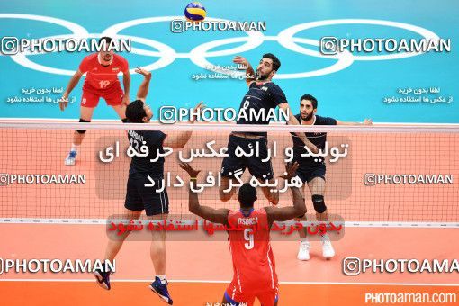 441307, رقابتهای المپیک 2016 ریو، 1395/05/22، مرحله گروهی مسابقات والیبال مردان، سالن ماراکانازینیو، ایران ۳ -  ۰
