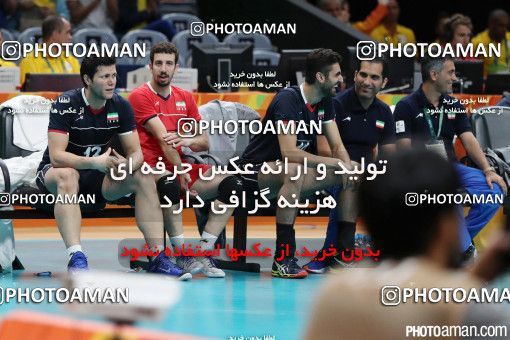 441191, رقابتهای المپیک 2016 ریو، 1395/05/22، مرحله گروهی مسابقات والیبال مردان، سالن ماراکانازینیو، ایران ۳ -  ۰