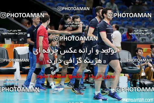 441194, رقابتهای المپیک 2016 ریو، 1395/05/22، مرحله گروهی مسابقات والیبال مردان، سالن ماراکانازینیو، ایران ۳ -  ۰