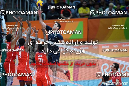 441354, رقابتهای المپیک 2016 ریو، 1395/05/22، مرحله گروهی مسابقات والیبال مردان، سالن ماراکانازینیو، ایران ۳ -  ۰