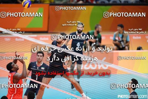 441358, رقابتهای المپیک 2016 ریو، 1395/05/22، مرحله گروهی مسابقات والیبال مردان، سالن ماراکانازینیو، ایران ۳ -  ۰