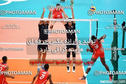 441335, رقابتهای المپیک 2016 ریو، 1395/05/22، مرحله گروهی مسابقات والیبال مردان، سالن ماراکانازینیو، ایران ۳ -  ۰