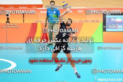 441324, رقابتهای المپیک 2016 ریو، 1395/05/22، مرحله گروهی مسابقات والیبال مردان، سالن ماراکانازینیو، ایران ۳ -  ۰