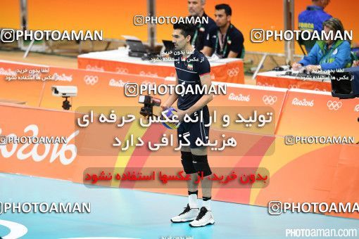 441350, رقابتهای المپیک 2016 ریو، 1395/05/22، مرحله گروهی مسابقات والیبال مردان، سالن ماراکانازینیو، ایران ۳ -  ۰