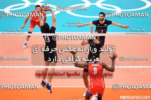 441306, رقابتهای المپیک 2016 ریو، 1395/05/22، مرحله گروهی مسابقات والیبال مردان، سالن ماراکانازینیو، ایران ۳ -  ۰