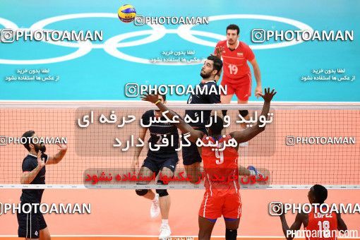 441326, رقابتهای المپیک 2016 ریو، 1395/05/22، مرحله گروهی مسابقات والیبال مردان، سالن ماراکانازینیو، ایران ۳ -  ۰