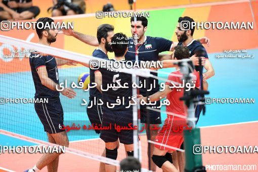 441359, رقابتهای المپیک 2016 ریو، 1395/05/22، مرحله گروهی مسابقات والیبال مردان، سالن ماراکانازینیو، ایران ۳ -  ۰