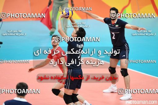 441353, رقابتهای المپیک 2016 ریو، 1395/05/22، مرحله گروهی مسابقات والیبال مردان، سالن ماراکانازینیو، ایران ۳ -  ۰