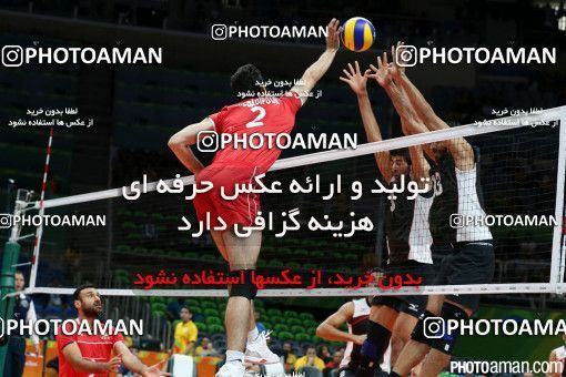 441417, رقابتهای المپیک 2016 ریو، 1395/05/23، مرحله گروهی مسابقات والیبال مردان، سالن ماراکانازینیو، ایران ۳ -  ۰