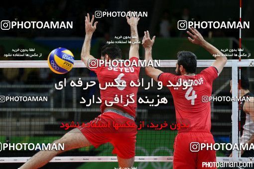 441423, رقابتهای المپیک 2016 ریو، 1395/05/23، مرحله گروهی مسابقات والیبال مردان، سالن ماراکانازینیو، ایران ۳ -  ۰
