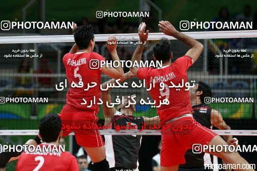 441426, رقابتهای المپیک 2016 ریو، 1395/05/23، مرحله گروهی مسابقات والیبال مردان، سالن ماراکانازینیو، ایران ۳ -  ۰