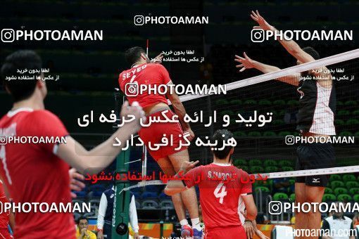 441411, رقابتهای المپیک 2016 ریو، 1395/05/23، مرحله گروهی مسابقات والیبال مردان، سالن ماراکانازینیو، ایران ۳ -  ۰