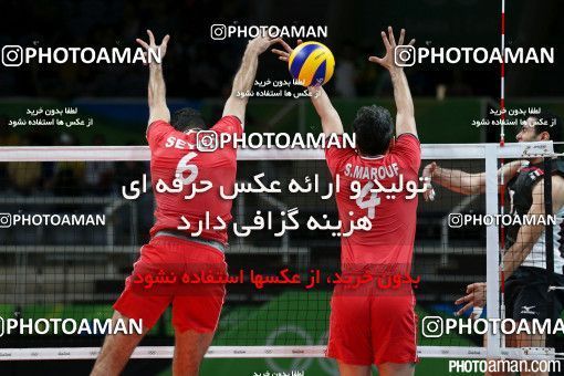 441422, رقابتهای المپیک 2016 ریو، 1395/05/23، مرحله گروهی مسابقات والیبال مردان، سالن ماراکانازینیو، ایران ۳ -  ۰