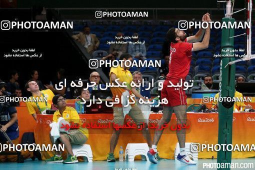 441414, رقابتهای المپیک 2016 ریو، 1395/05/23، مرحله گروهی مسابقات والیبال مردان، سالن ماراکانازینیو، ایران ۳ -  ۰