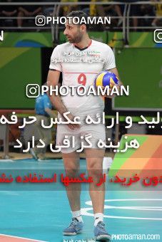 442607, رقابتهای المپیک 2016 ریو، 1395/05/27، مرحله یک چهارم نهایی مسابقات والیبال مردان، سالن ماراکانازینیو، ایران ۰ - ایتالیا ۳