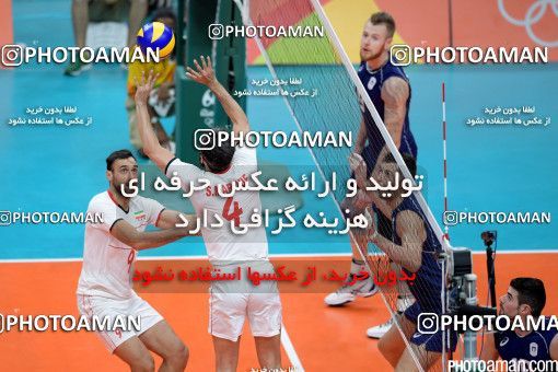 442733, رقابتهای المپیک 2016 ریو، 1395/05/27، مرحله یک چهارم نهایی مسابقات والیبال مردان، سالن ماراکانازینیو، ایران ۰ - ایتالیا ۳