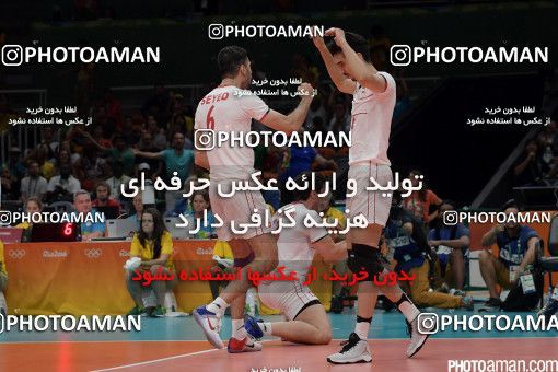 442665, رقابتهای المپیک 2016 ریو، 1395/05/27، مرحله یک چهارم نهایی مسابقات والیبال مردان، سالن ماراکانازینیو، ایران ۰ - ایتالیا ۳