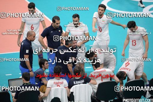 442706, رقابتهای المپیک 2016 ریو، 1395/05/27، مرحله یک چهارم نهایی مسابقات والیبال مردان، سالن ماراکانازینیو، ایران ۰ - ایتالیا ۳