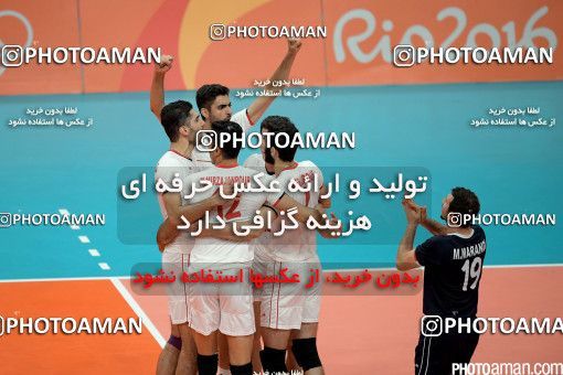442715, رقابتهای المپیک 2016 ریو، 1395/05/27، مرحله یک چهارم نهایی مسابقات والیبال مردان، سالن ماراکانازینیو، ایران ۰ - ایتالیا ۳