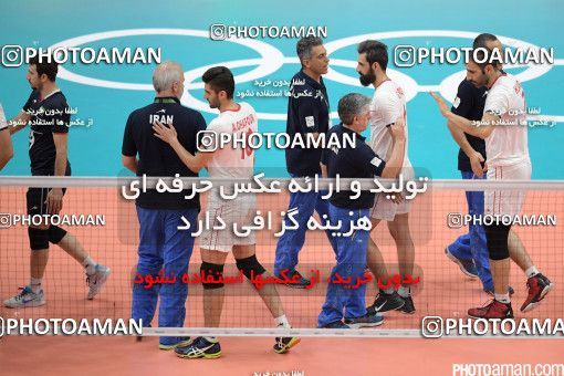 442771, رقابتهای المپیک 2016 ریو، 1395/05/27، مرحله یک چهارم نهایی مسابقات والیبال مردان، سالن ماراکانازینیو، ایران ۰ - ایتالیا ۳