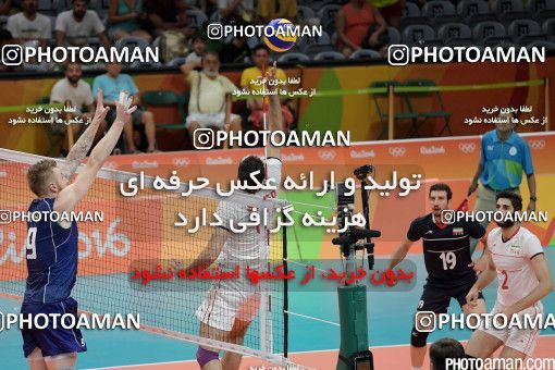442677, رقابتهای المپیک 2016 ریو، 1395/05/27، مرحله یک چهارم نهایی مسابقات والیبال مردان، سالن ماراکانازینیو، ایران ۰ - ایتالیا ۳