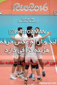 442727, رقابتهای المپیک 2016 ریو، 1395/05/27، مرحله یک چهارم نهایی مسابقات والیبال مردان، سالن ماراکانازینیو، ایران ۰ - ایتالیا ۳