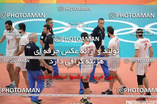 442770, رقابتهای المپیک 2016 ریو، 1395/05/27، مرحله یک چهارم نهایی مسابقات والیبال مردان، سالن ماراکانازینیو، ایران ۰ - ایتالیا ۳