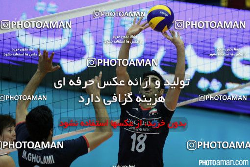 457677,  مسابقات والیبال قهرمانی مردان آسیا 2015، ، تهران، مرحله گروهی، 1394/05/13، سالن دوازده هزار نفری ورزشگاه آزادی، ایران ۱ - کره جنوبی ۳ 