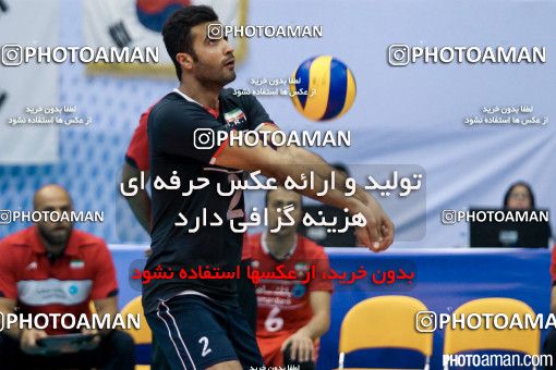 457192,  مسابقات والیبال قهرمانی مردان آسیا 2015، ، تهران، مرحله گروهی، 1394/05/13، سالن دوازده هزار نفری ورزشگاه آزادی، ایران ۱ - کره جنوبی ۳ 