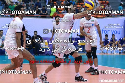 457862,  مسابقات والیبال قهرمانی مردان آسیا 2015، ، تهران، مرحله یک چهارم نهایی، 1394/05/15، سالن دوازده هزار نفری ورزشگاه آزادی، ایران ۳ - استرالیا ۱ 