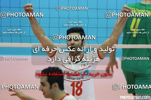 457870,  مسابقات والیبال قهرمانی مردان آسیا 2015، ، تهران، مرحله یک چهارم نهایی، 1394/05/15، سالن دوازده هزار نفری ورزشگاه آزادی، ایران ۳ - استرالیا ۱ 