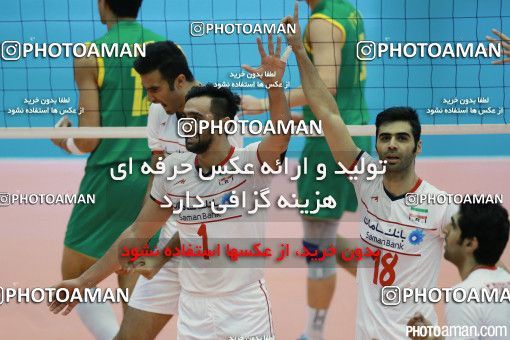 457889,  مسابقات والیبال قهرمانی مردان آسیا 2015، ، تهران، مرحله یک چهارم نهایی، 1394/05/15، سالن دوازده هزار نفری ورزشگاه آزادی، ایران ۳ - استرالیا ۱ 