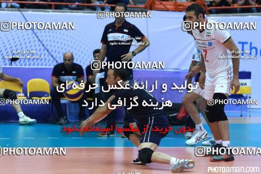 457855,  مسابقات والیبال قهرمانی مردان آسیا 2015، ، تهران، مرحله یک چهارم نهایی، 1394/05/15، سالن دوازده هزار نفری ورزشگاه آزادی، ایران ۳ - استرالیا ۱ 