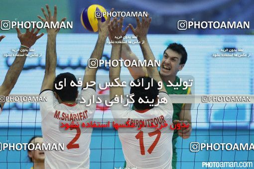 457871,  مسابقات والیبال قهرمانی مردان آسیا 2015، ، تهران، مرحله یک چهارم نهایی، 1394/05/15، سالن دوازده هزار نفری ورزشگاه آزادی، ایران ۳ - استرالیا ۱ 