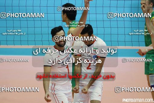 457887,  مسابقات والیبال قهرمانی مردان آسیا 2015، ، تهران، مرحله یک چهارم نهایی، 1394/05/15، سالن دوازده هزار نفری ورزشگاه آزادی، ایران ۳ - استرالیا ۱ 